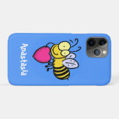 Cute grappige bijen met cartoon illustratie Case-Mate iPhone case (Achterkant (horizontaal))
