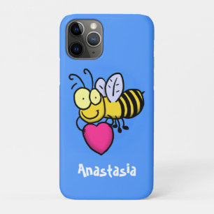Cute grappige bijen met cartoon illustratie Case-Mate iPhone case