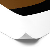 Cute grappige bull cartoon poster (Hoek)