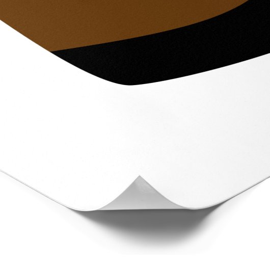 Cute grappige bull cartoon poster (Hoek)