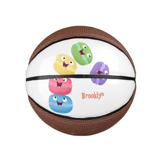 Cute grappige cartoon illustratie basketbal (Voorkant)