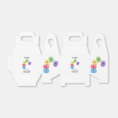 Cute grappige cartoon illustratie bedankdoosjes (Uitgevouwen)