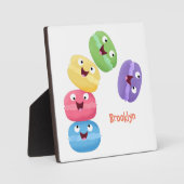 Cute grappige cartoon illustratie fotoplaat (Voorkant)