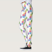 Cute grappige cartoon illustratie leggings (Links)