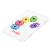 Cute grappige cartoon illustratie magneet (Linkerzijde)