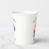 Cute grappige cartoon illustratie papieren bekers (Rechts)