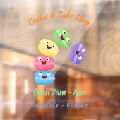 Cute grappige cartoon illustratie raamsticker (Vel 2)