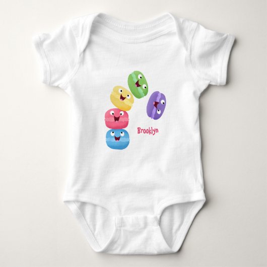 Cute grappige cartoon illustratie romper (Voorkant)