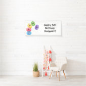 Cute grappige cartoon illustratie spandoek (Insitu)