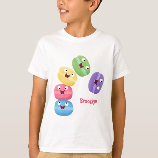 Cute grappige cartoon illustratie t-shirt (Voorkant)