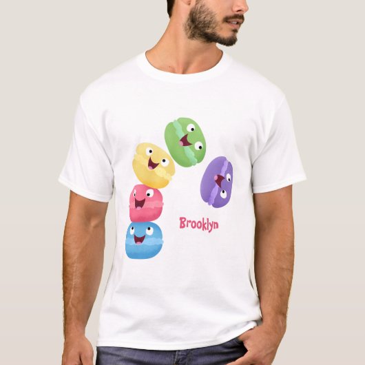 Cute grappige cartoon illustratie t-shirt (Voorkant)