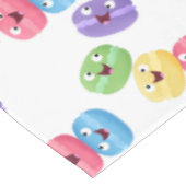 Cute grappige cartoon illustratie tafelkleed (Gekanteld)