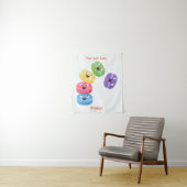 Cute grappige cartoon illustratie wandkleed (In situ)