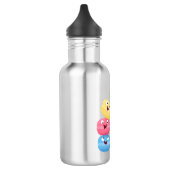Cute grappige cartoon illustratie waterfles (Links)