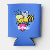 Cute, grappige cartoon koelbox blikjeskoeler (Voorkant)