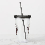 Cute grappige cartoon kookaburra acryl drinkbeker (Links)