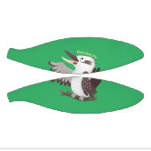 Cute grappige cartoon kookaburra basketbal (Panelen)