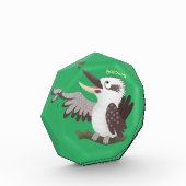 Cute grappige cartoon kookaburra fotoblokken (Links)