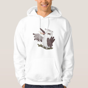 Cute grappige cartoon kookaburra hoodie