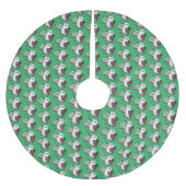 Cute grappige cartoon kookaburra kerstboom rok (Voorkant)