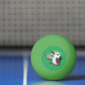 Cute grappige cartoon kookaburra pingpongbal (Net)