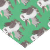 Cute grappige cartoon kookaburra tafelkleed (Gekanteld)
