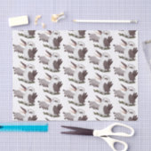 Cute grappige cartoon kookaburra tissuepapier (Craft)