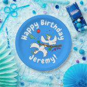 Cute grappige cartoon van het feest van de cocktai papieren bordje (Feest)