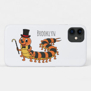 Cute grappige centipede cartoon illustratie Case-Mate iPhone case
