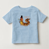 Cute grappige centipede cartoon illustratie kinder shirts (Voorkant)