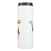 Cute grappige centipede cartoon illustratie thermosbeker (Achterkant)