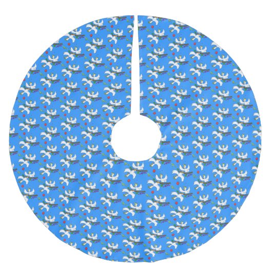 Cute grappige cockatoeages cartoon kerstboom rok (Voorkant)