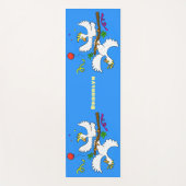 Cute grappige cockatoeages cartoon yogamat (Voorkant)