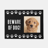 Cute Grappige Hond Welkom Deurmat (Voorkant)
