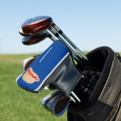 Cute grappige hotdog Weiner cartoon Golfheadcover (Insitu)