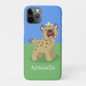 Cute grappige hyena lachende cartoon illustratie Case-Mate iPhone case (Achterkant)