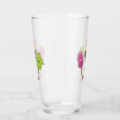 Cute grappige ijsjes cartoon trio glas (Rechts)