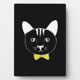 Cute grappige kat fotoplaat