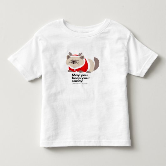 Cute grappige kat kinder shirts (Voorkant)