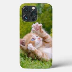 Cute grappige kattenkatjes die in een bloeiende tu Case-Mate iPhone case