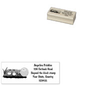 Cute grappige kikkers bubblegum cartoon illustrati rubberstempel (Gestempeld)