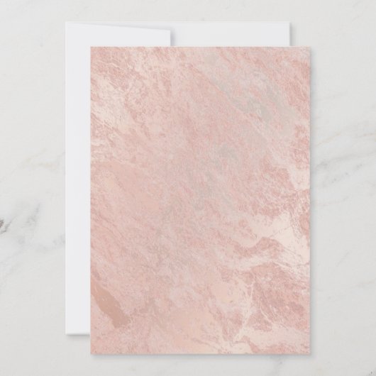 Cute grappige kleurrijke katten roos goudmarmer kaart (Achterkant)