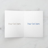 Cute grappige Komodo dragon die voetbal cartoon sp Kaart (Binnen)