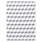 Cute grappige Komodo dragon die voetbal cartoon sp Tafelkleed (Voorkant)