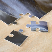 Cute grappige paarden gepersonaliseerd "Happy Birt Legpuzzel (Zijkant)