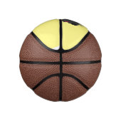 Cute grappige porcupine die banjo-cartoon speelt basketbal (Rechts)