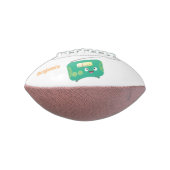 Cute grappige retro radio cartoon american football (Gedraaid 90)