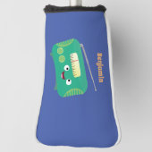 Cute grappige retro radio cartoon golfheadcover (Draai 90)