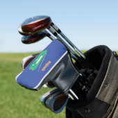 Cute grappige retro radio cartoon golfheadcover (Insitu)