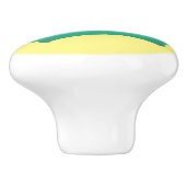 Cute grappige retro radio cartoon keramische knop (Zijkant)